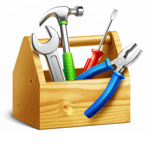 Toolbox with little tools = others